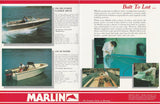 Marlin 1980s Runabout & Cruisers Poster Brochure