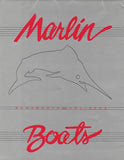 Marlin 1980s Runabout & Cruisers Poster Brochure