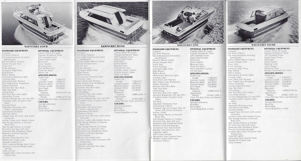 Silverline 1980 Full Line Brochure