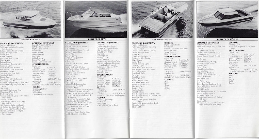 Silverline 1980 Full Line Brochure