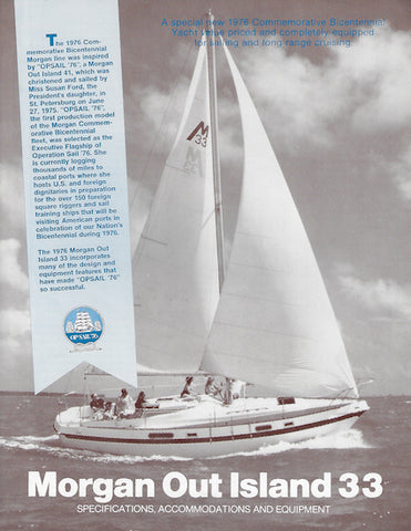 Morgan 33 Out Island Brochure