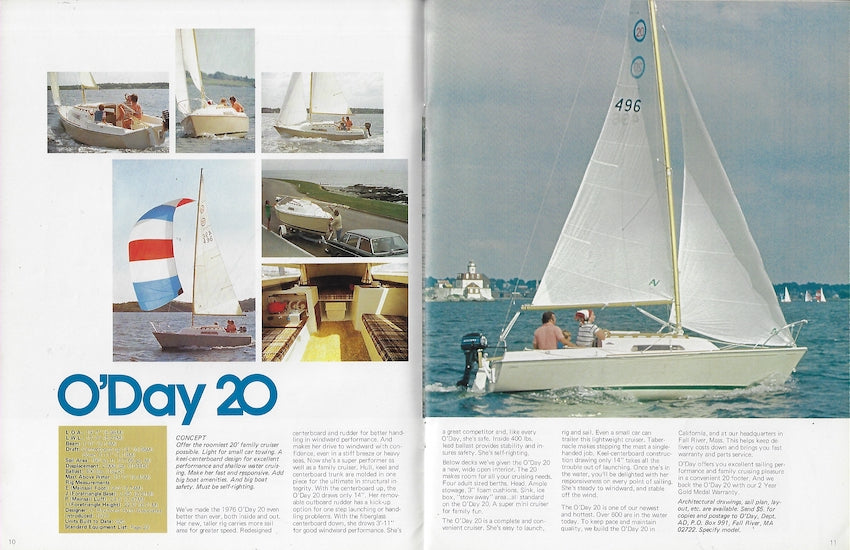 O'Day 1976 Brochure