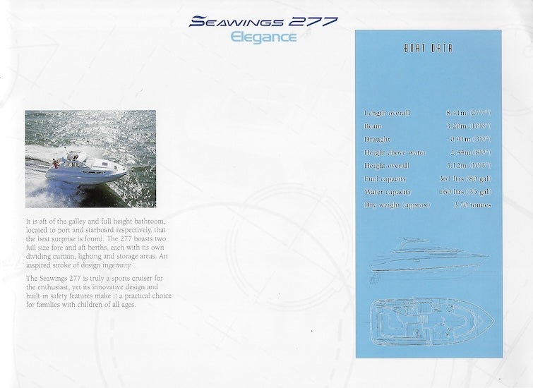 Hardy 1998 Seawings Brochure
