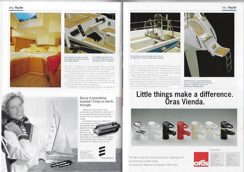 Nautor's Swan 40 Brochure / Magazine