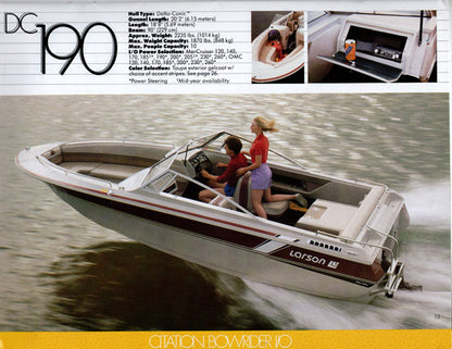 Larson 1985 Brochure
