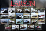 Larson 1987 Fold Out Poster Brochure