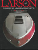 Larson 1987 Fold Out Poster Brochure