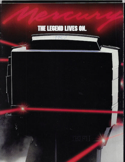 Mercury 1987 Outboard Brochure