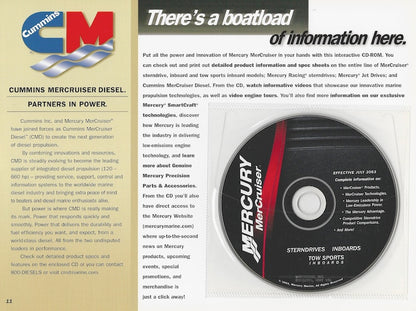 Mercury 2004 Mercruiser Brochure