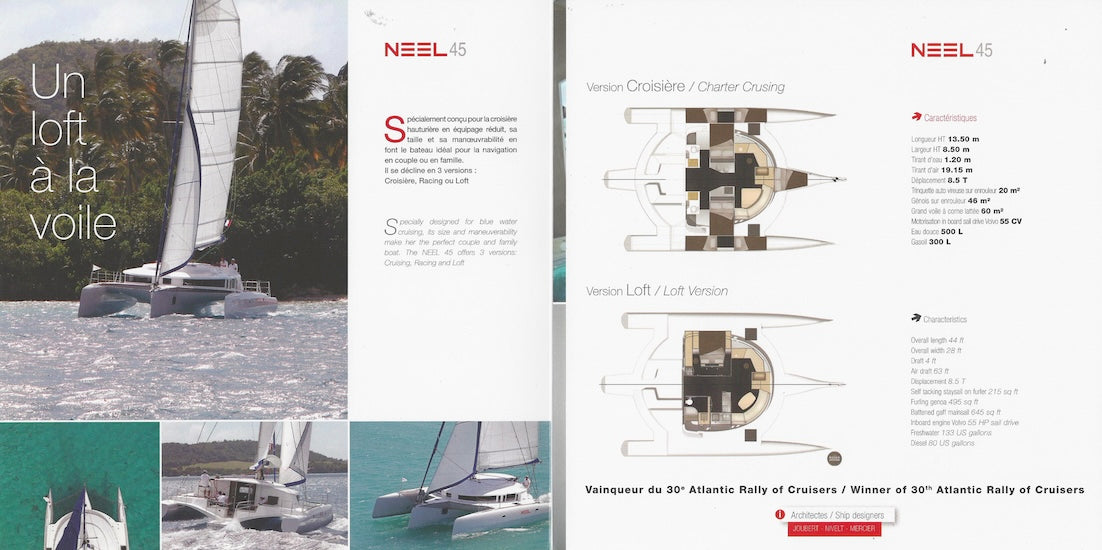 Neel 45 Trimaran Brochure