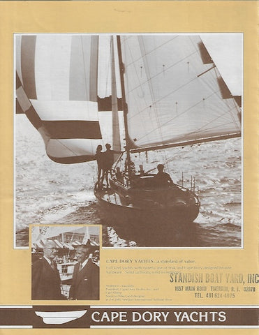 Cape Dory 1982 Brochure