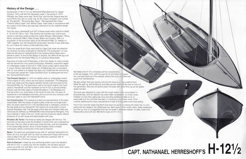 Cape Cod Herreshoff 12 1/2 Brochure