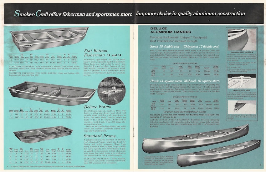 Smoker Craft 1975 Brochure