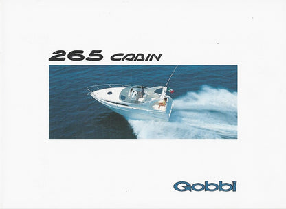 Gobbi 265 Cabin Brochure