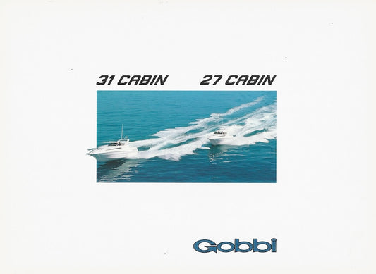 Gobbi 27 & 31 Cabin Brochure
