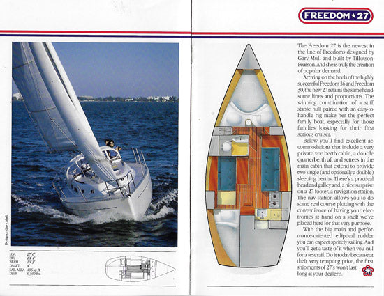 Freedom 1986 Brochure