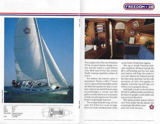 Freedom 1986 Brochure