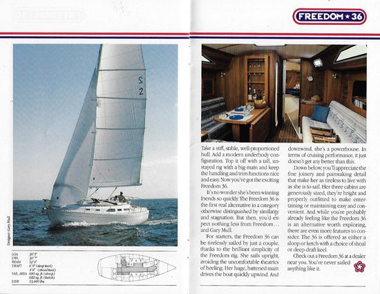 Freedom 1986 Brochure