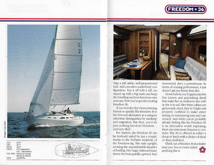 Freedom 1986 Brochure
