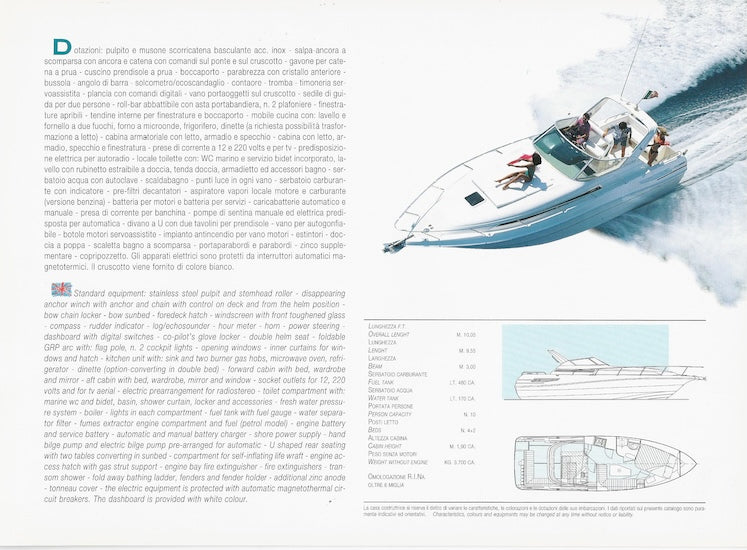 Gobbi 27 & 31 Cabin Brochure