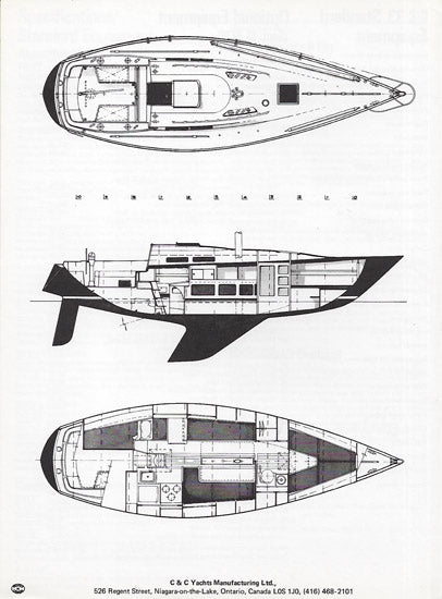 C&C 33 Specification Brochure