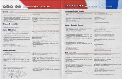 C&C 99 Specification Brochure - 2006