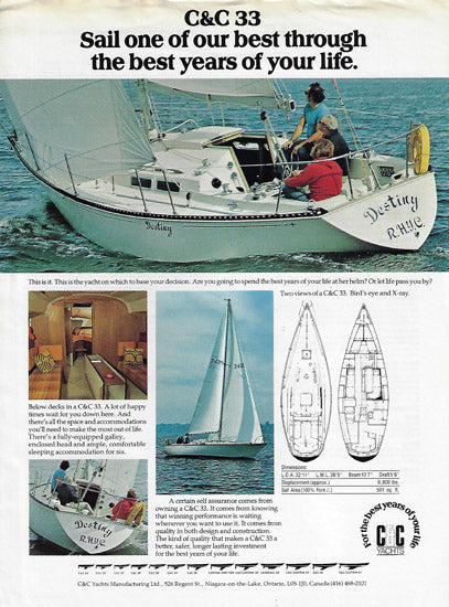 C&C 33 Brochure