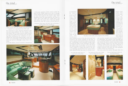 Riva 70 Dolce Vita (Fly) Yachts International Magazine Reprint Brochure