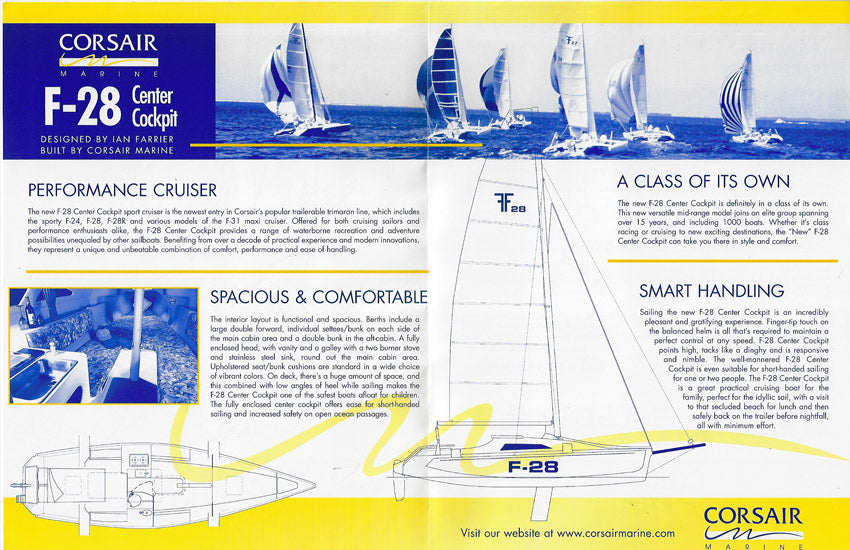 Corsair F-28 Center Cockpit Brochure