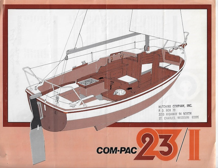 Com Pac 23 Inboard Com-Pac 23/1 Brochure – SailInfo I boatbrochure.com