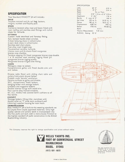 Russell Marine Vivacity 24 Digital Brochure Package