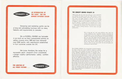 Russell Marine Vivacity 24 Digital Brochure Package