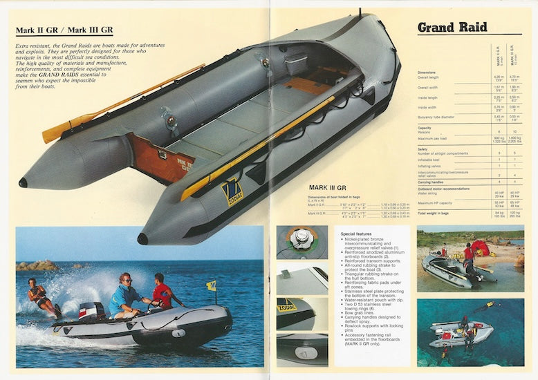 Zodiac 1985 Brochure