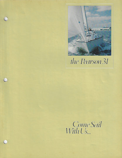 Pearson 31 Brochure