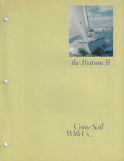 Pearson 31 Brochure