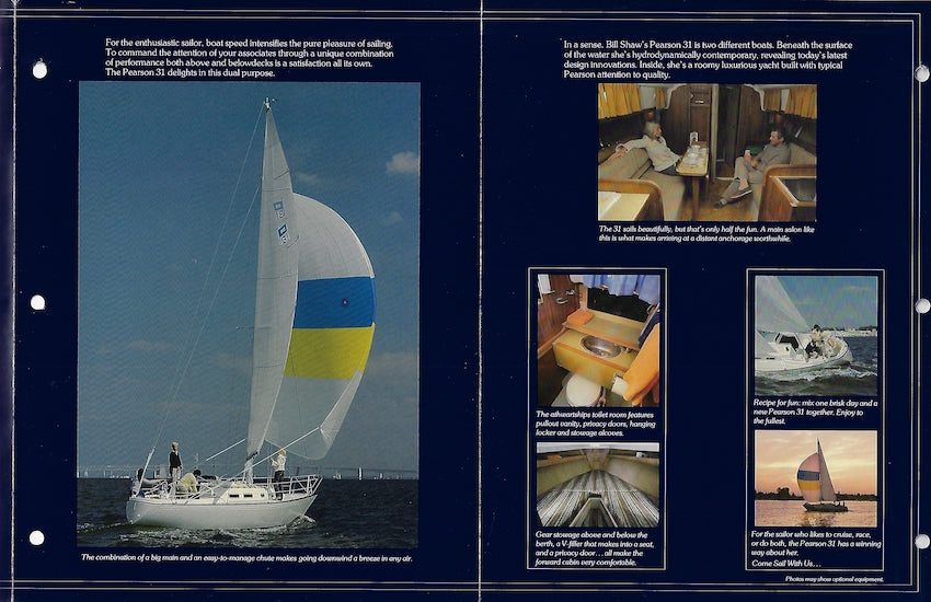 Pearson 31 Brochure