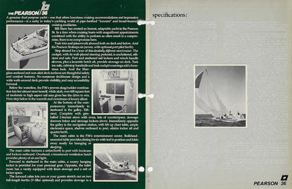 Pearson 36 Brochure