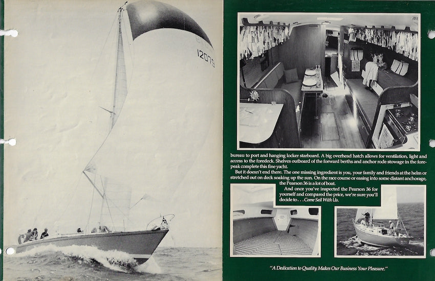 Pearson 36 Brochure