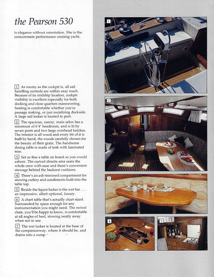 Pearson 530 Brochure