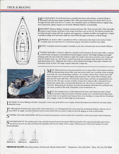 Freedom 28 Brochure