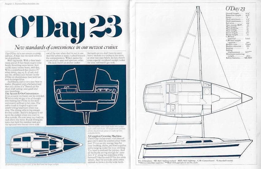O'Day 1977 Brochure