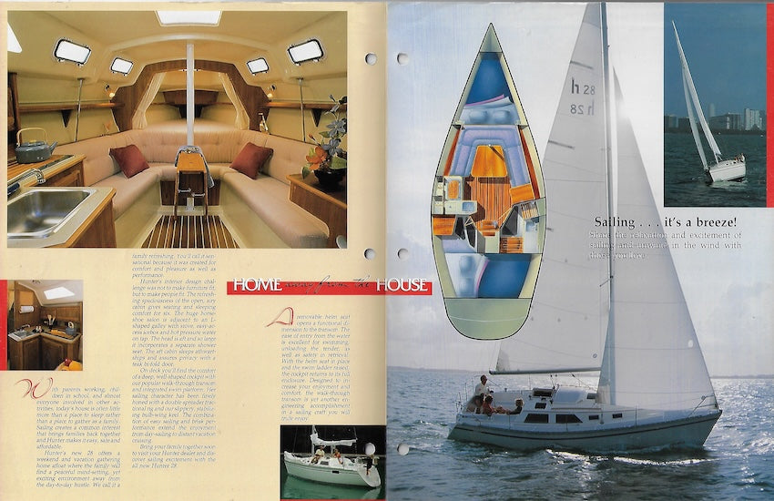 Hunter 28 Brochure