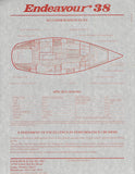 Endeavour 38 Center Cockpit Specification Brochure