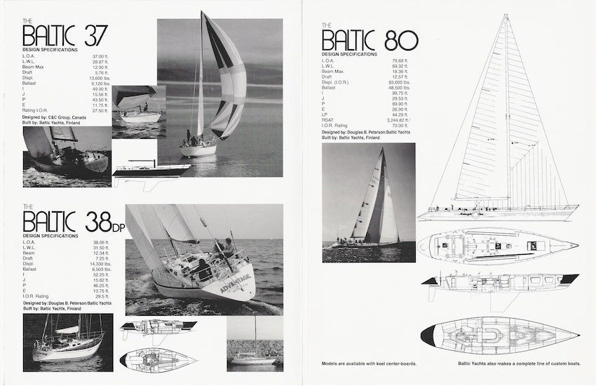 Baltic 1980s Brochure