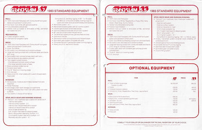 S2 Grand Slam 5.5 & 6.7 Specification Brochure