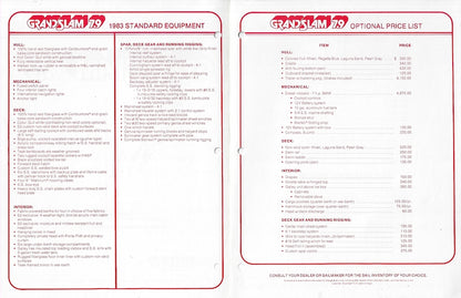 S2 Grand Slam 7.9 Specification Brochure