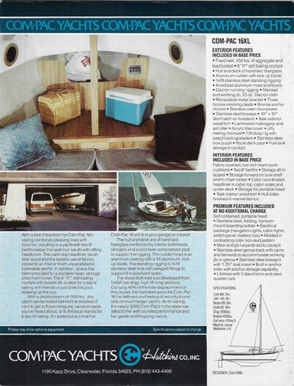 Com-Pac 16XL Brochure