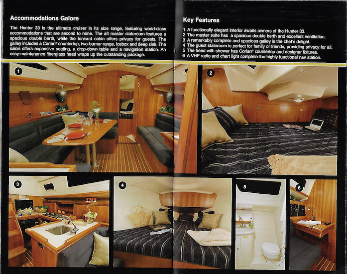 Hunter 2006 Cruisers Brochure