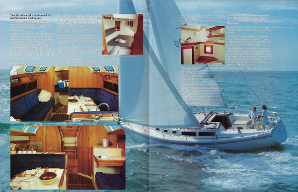 Catalina 34 Brochure – SailInfo I boatbrochure.com