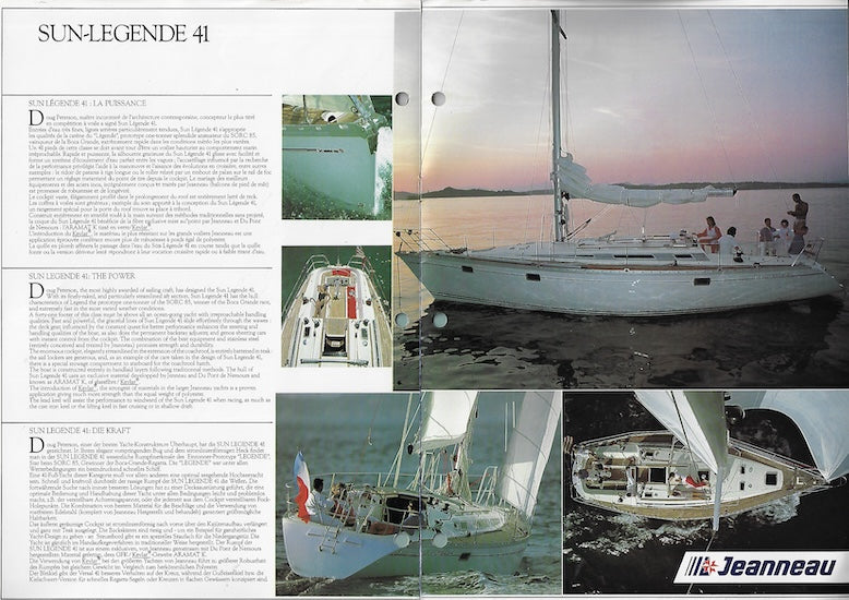 Jeanneau Sun Legende 41 Brochure